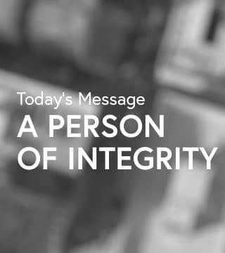 Leon Fontaine - A Person of Integrity