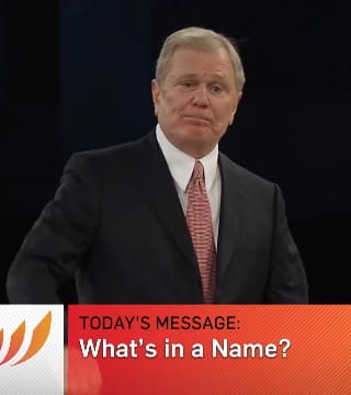 Dr. Ed Young - What's In A Name