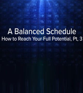 Charles Stanley - A Balanced Schedule