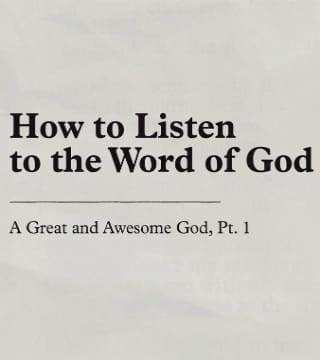 Charles Stanley - How to Listen to the Word of God